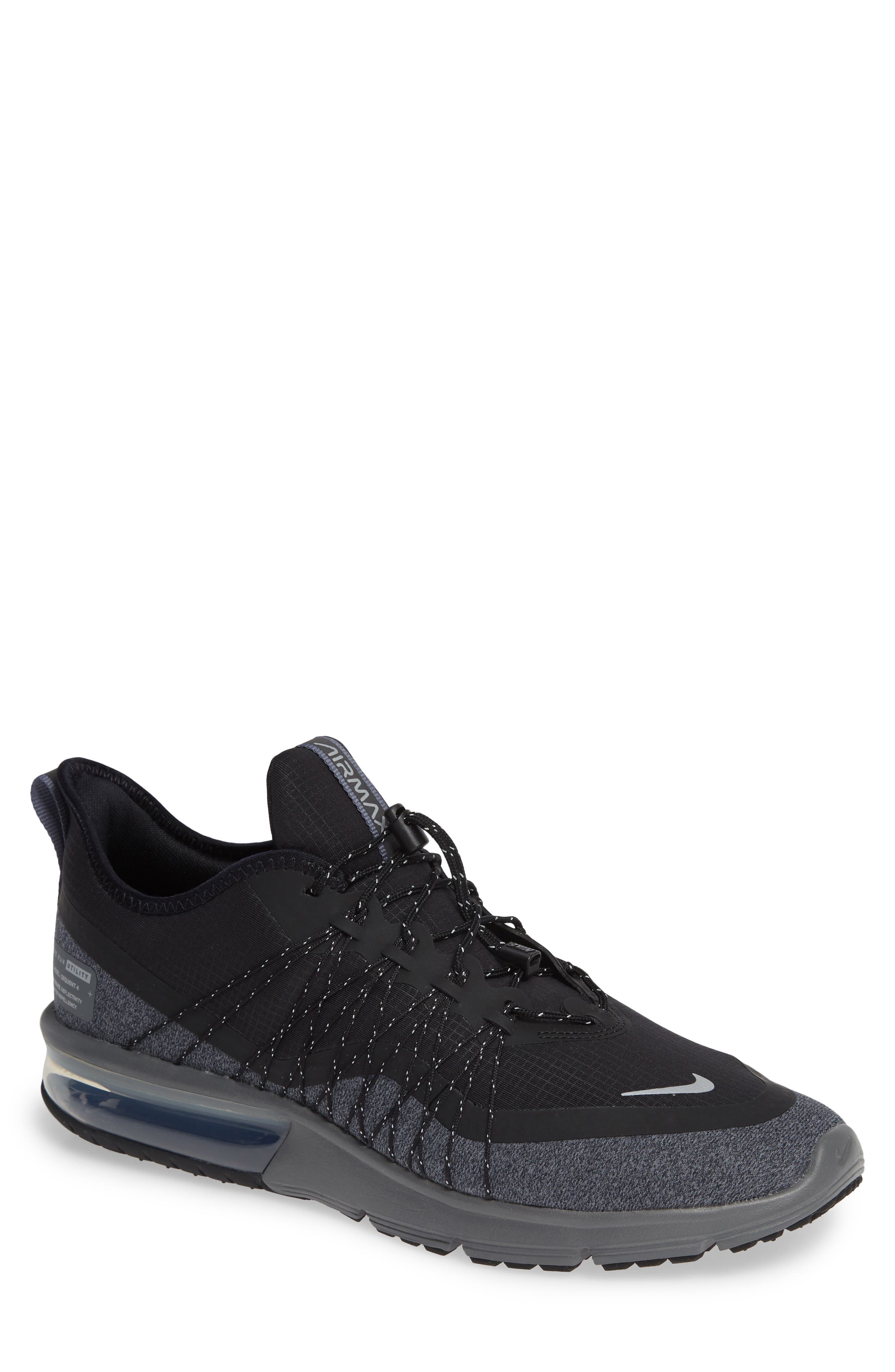 men's nike air max sequent 4 shield casual shoes