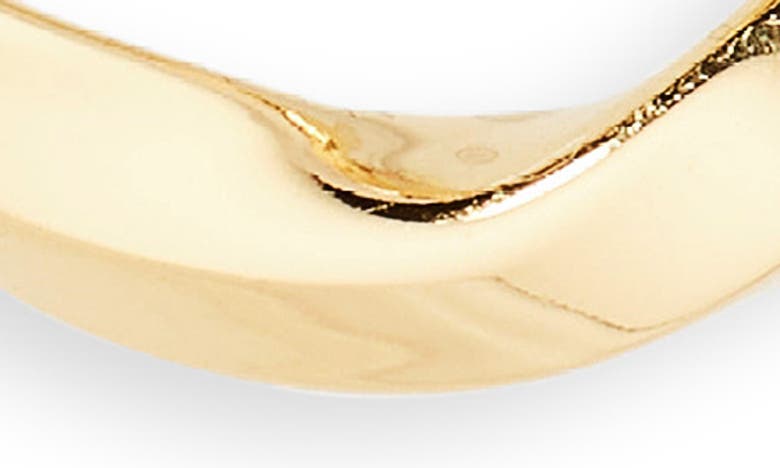 Shop Argento Vivo Sterling Silver Small Twist Hoop Earrings In Gold