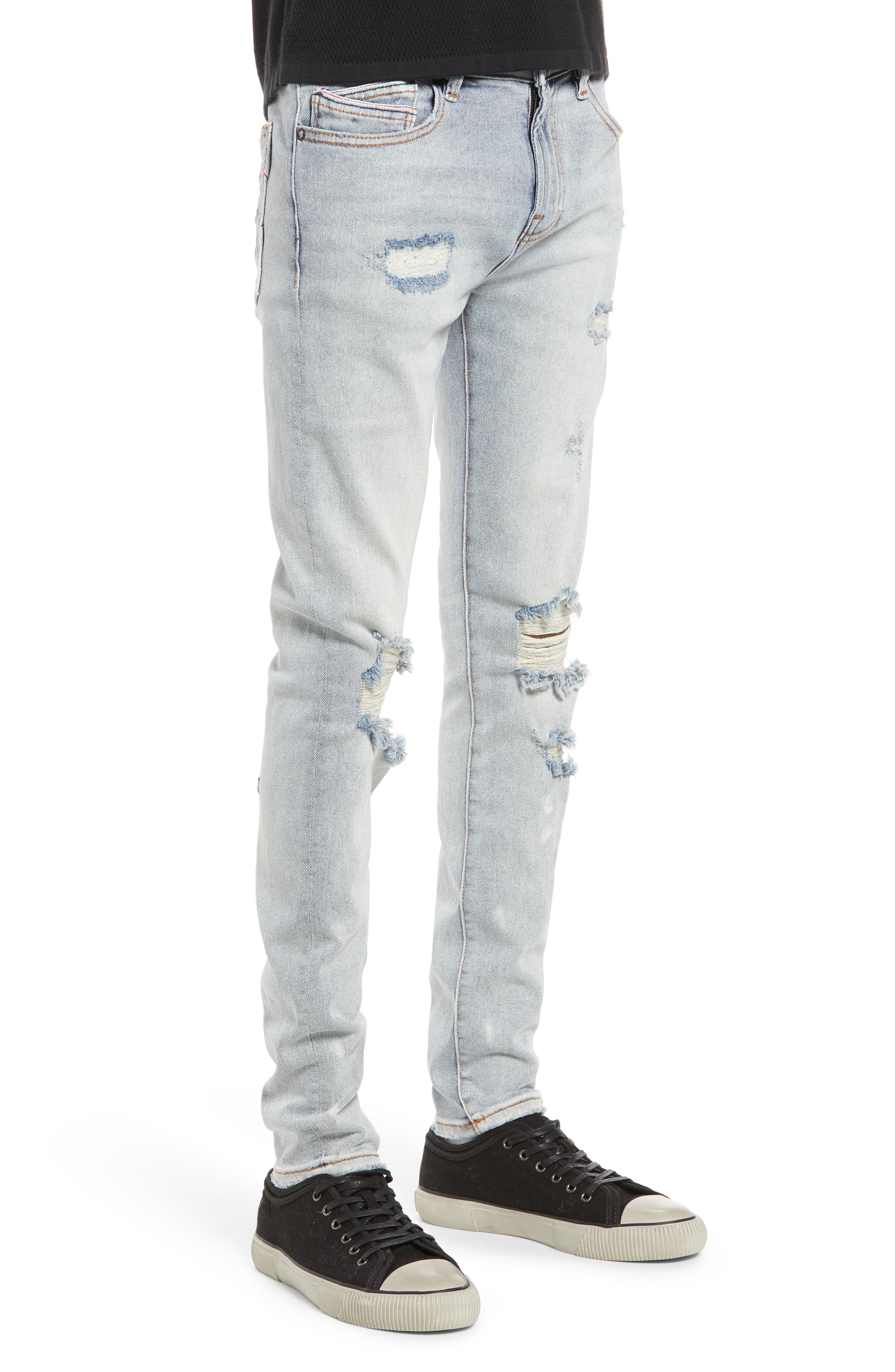 Cult of Individuality Men's Tall Size Punk Super Skinny 