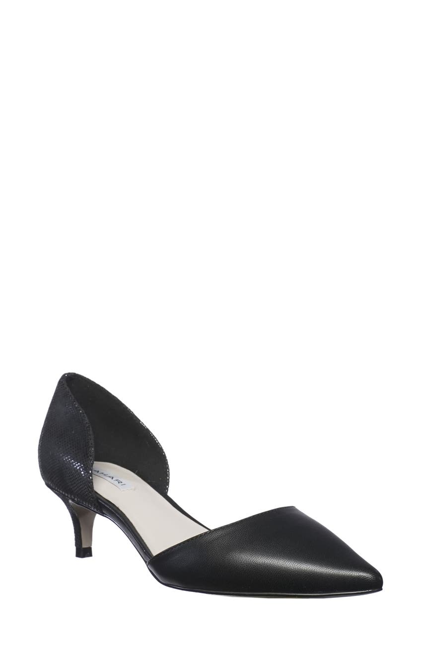 Tahari Faustine d'Orsay Kitten Heel Pump Nordstrom Rack