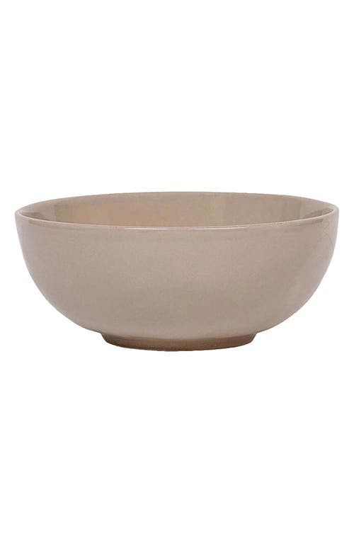 Juliska Puro Taupe Cereal/ice Cream Bowl In Taupe