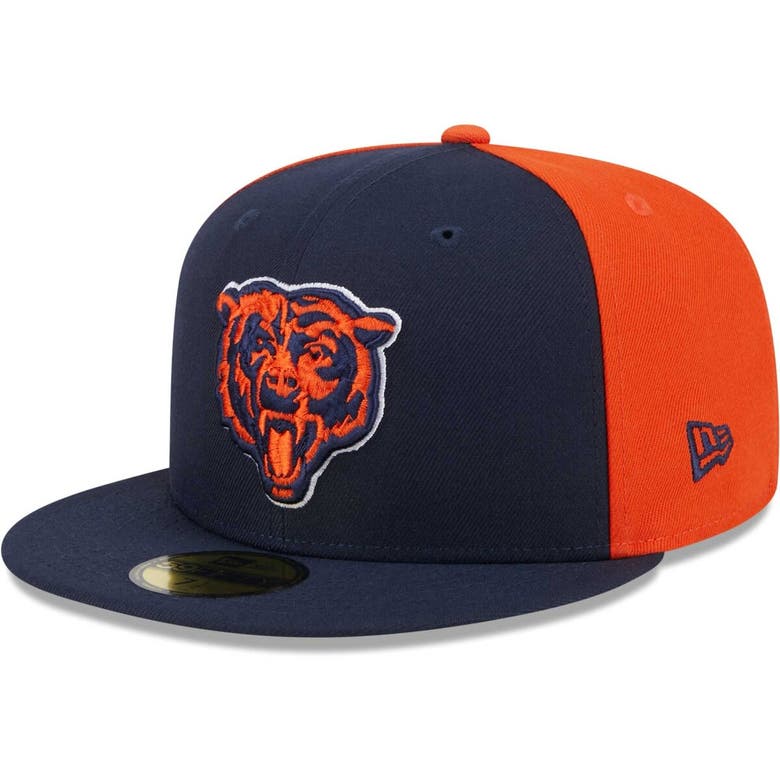 Shop New Era Navy Chicago Bears Gameday 59fifty Fitted Hat