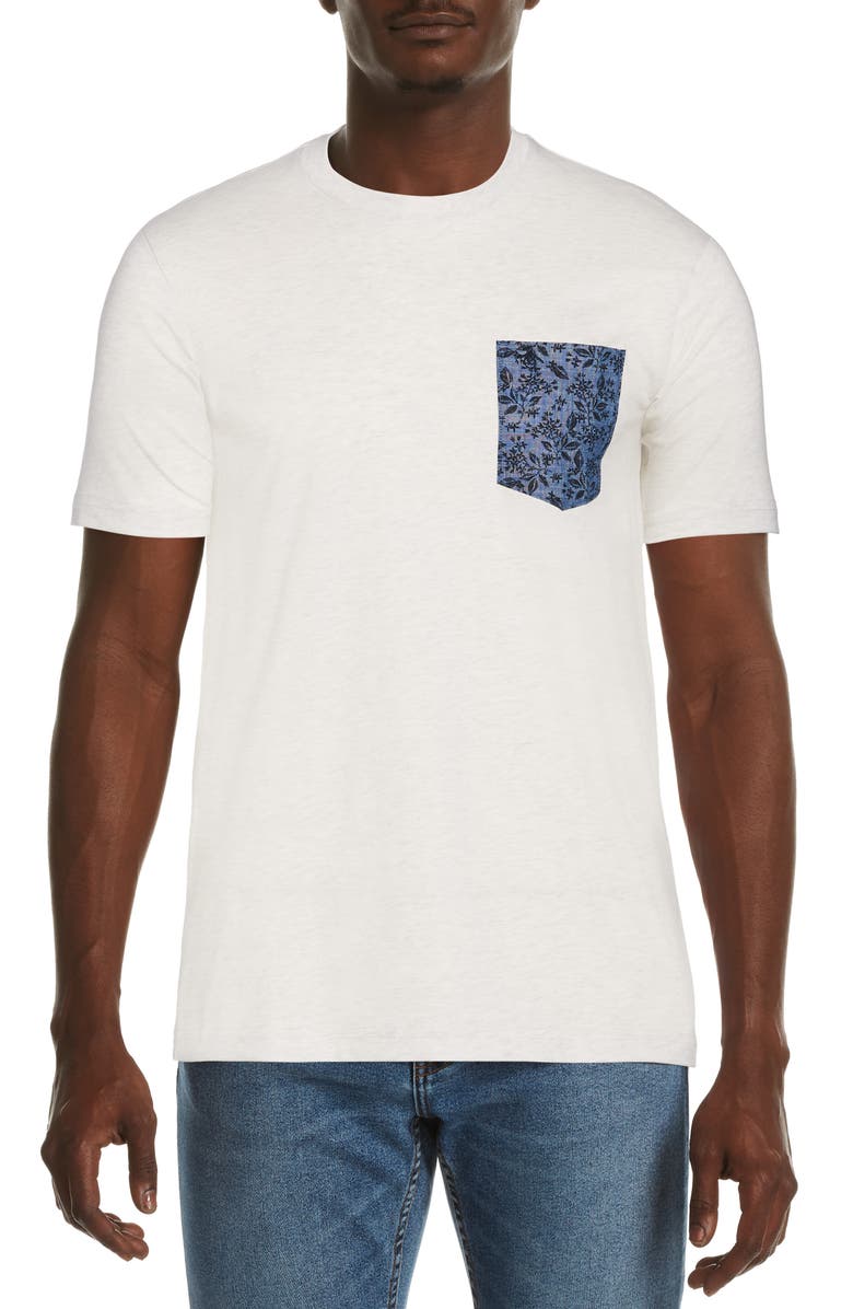Original Penguin Print Pocket T-Shirt, Main, color, 