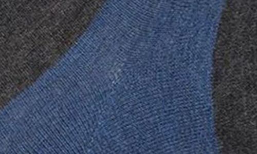 Memoi Assorted 2-pack Crew Socks In Denim Heather