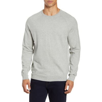 French Connection Solid Crewneck Sweater, Grey