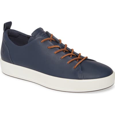 Ecco Soft Viii Sneaker,8.5 - Blue