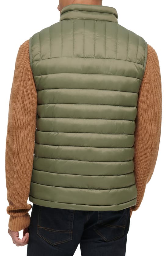Shop Dockers ® Puffer Vest In Olive