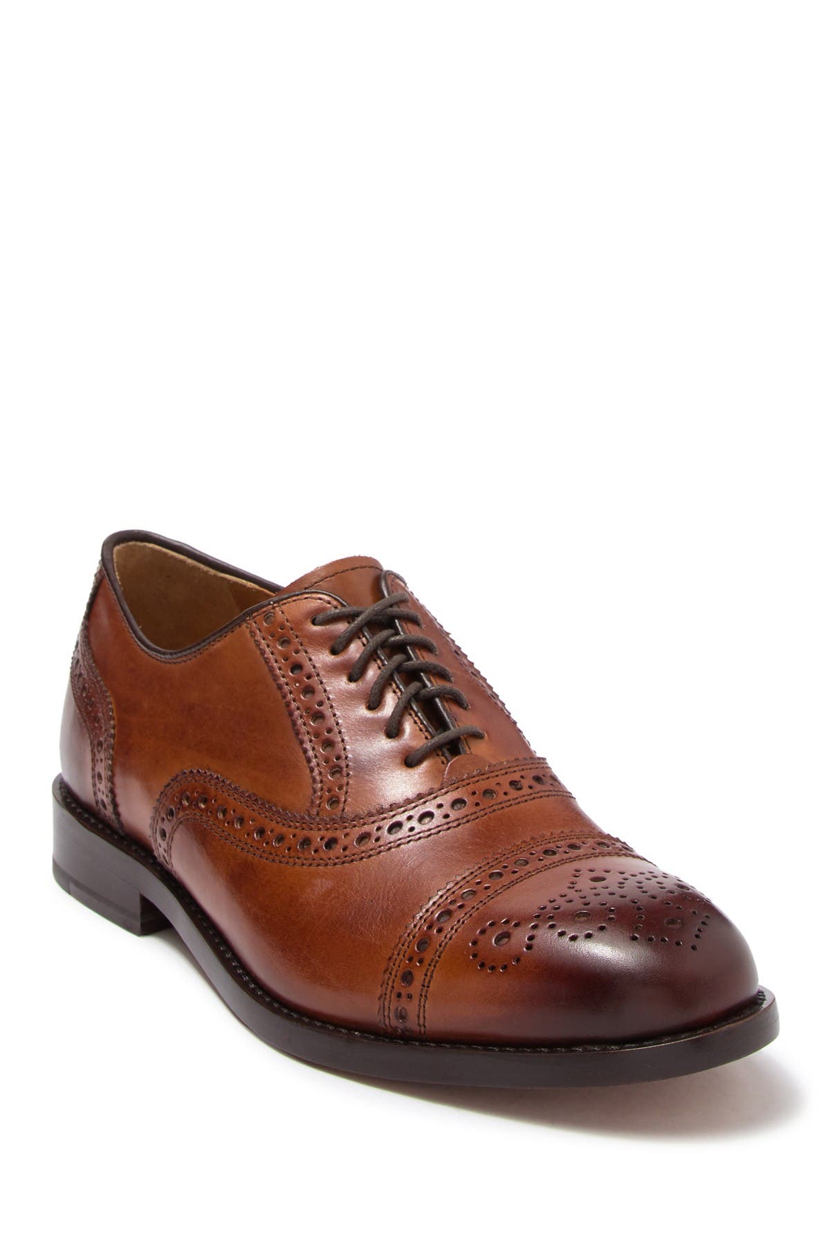 cole haan kneeland brogue cap toe oxford