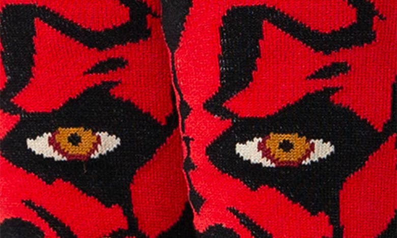 Shop Stance X Star Wars™ Kids' Darth Maul Crew Socks In Black