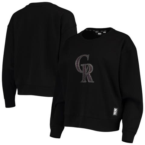 Women's Kansas City Royals DKNY Sport Royal Lily V-Neck Pullover Sweatshirt