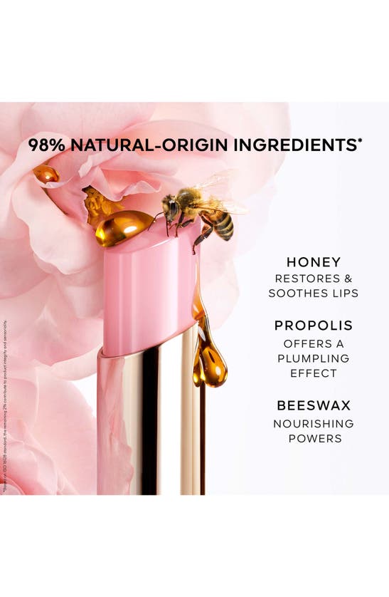 Shop Guerlain Kisskiss Bee Glow Tinted Lip Balm In Pop Rose Glow