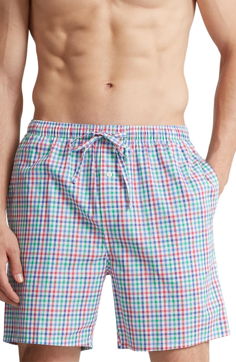 Polo Ralph Lauren Plaid Pajama Shorts | Nordstrom