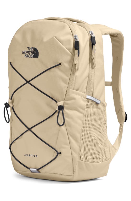 Shop The North Face 'jester' Backpack In Gravel/ Tnf Black