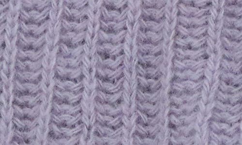 Shop Portolano Rib Knit Cashmere Beanie In Light Purple