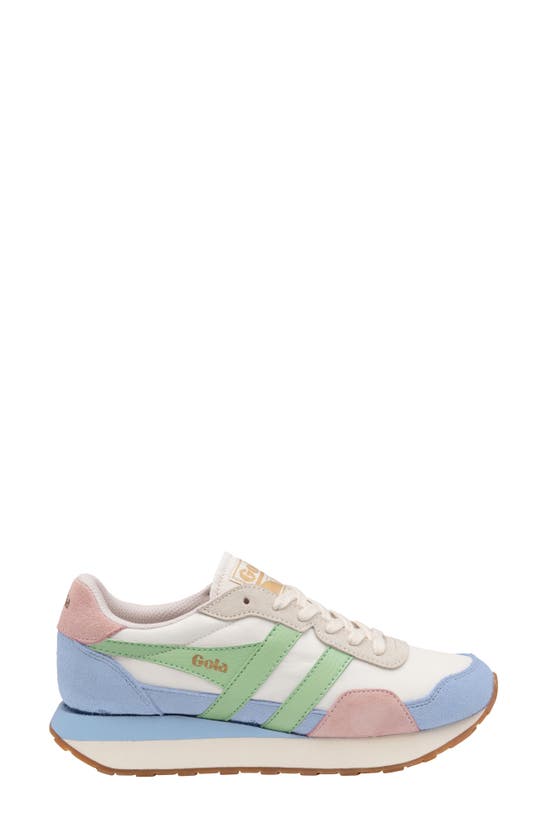 Gola Indiana Trainer In Off White / Powder Blue | ModeSens