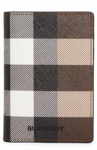 Wallets & purses Burberry - Black grained leather bifold cardholder -  8006382