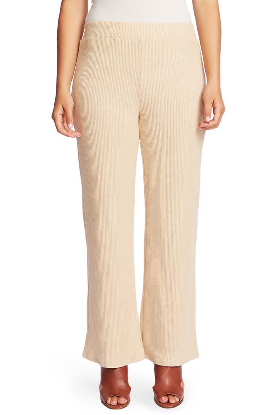 CHAUS RIBBED BRUSHED JERSEY PULL-ON PANTS,169801