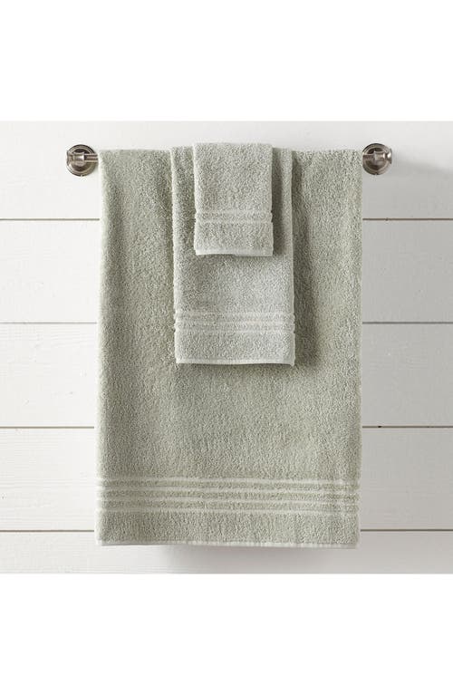 Shop Ella Jayne Home Solid Cotton 18-piece Towel Set In Sage