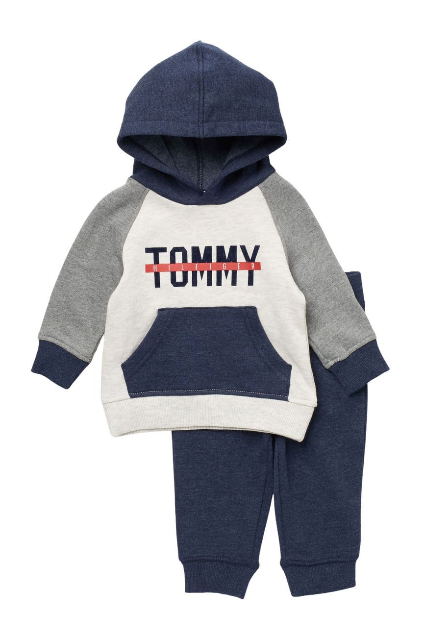 Tommy Hilfiger | Colorblock Hoodie & Sweatpants Set | HauteLook