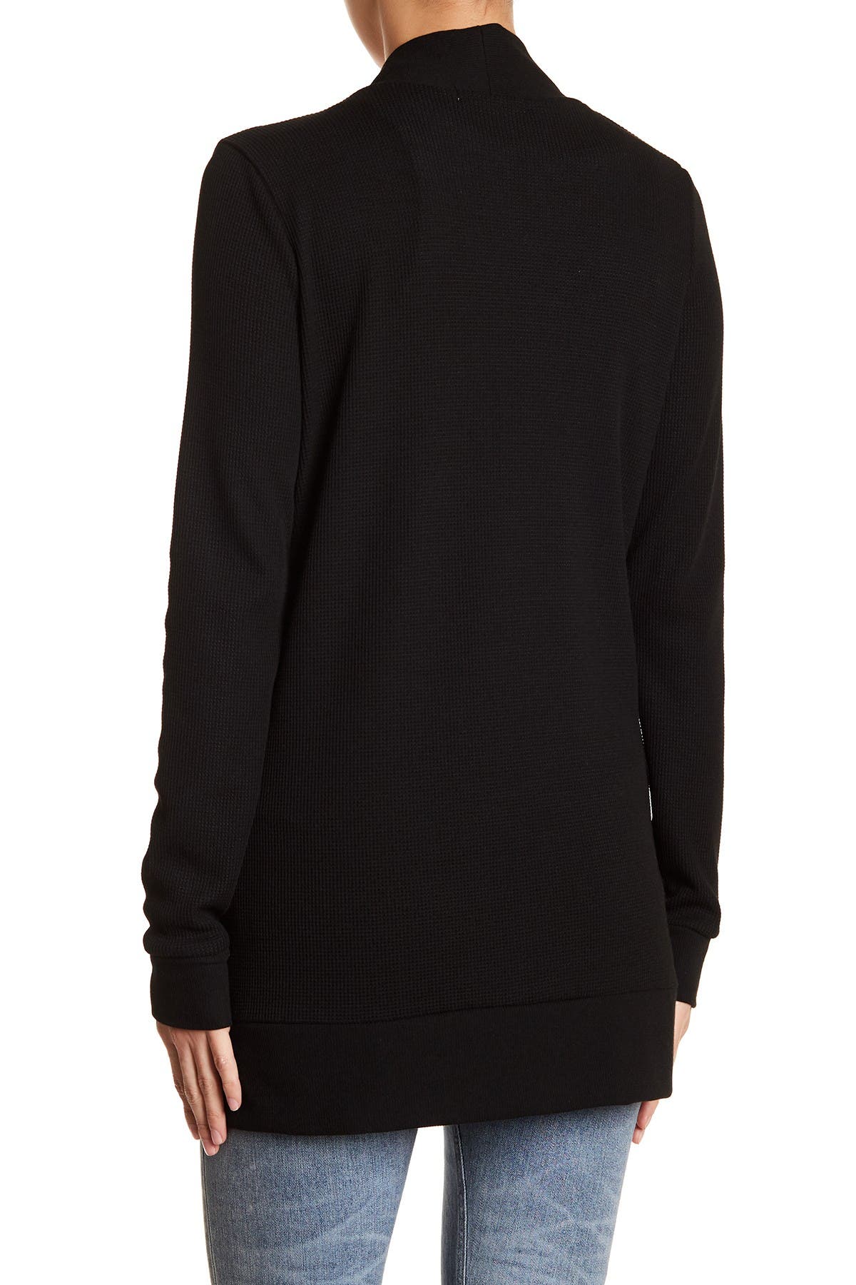 sweet romeo thermal pocket cardigan