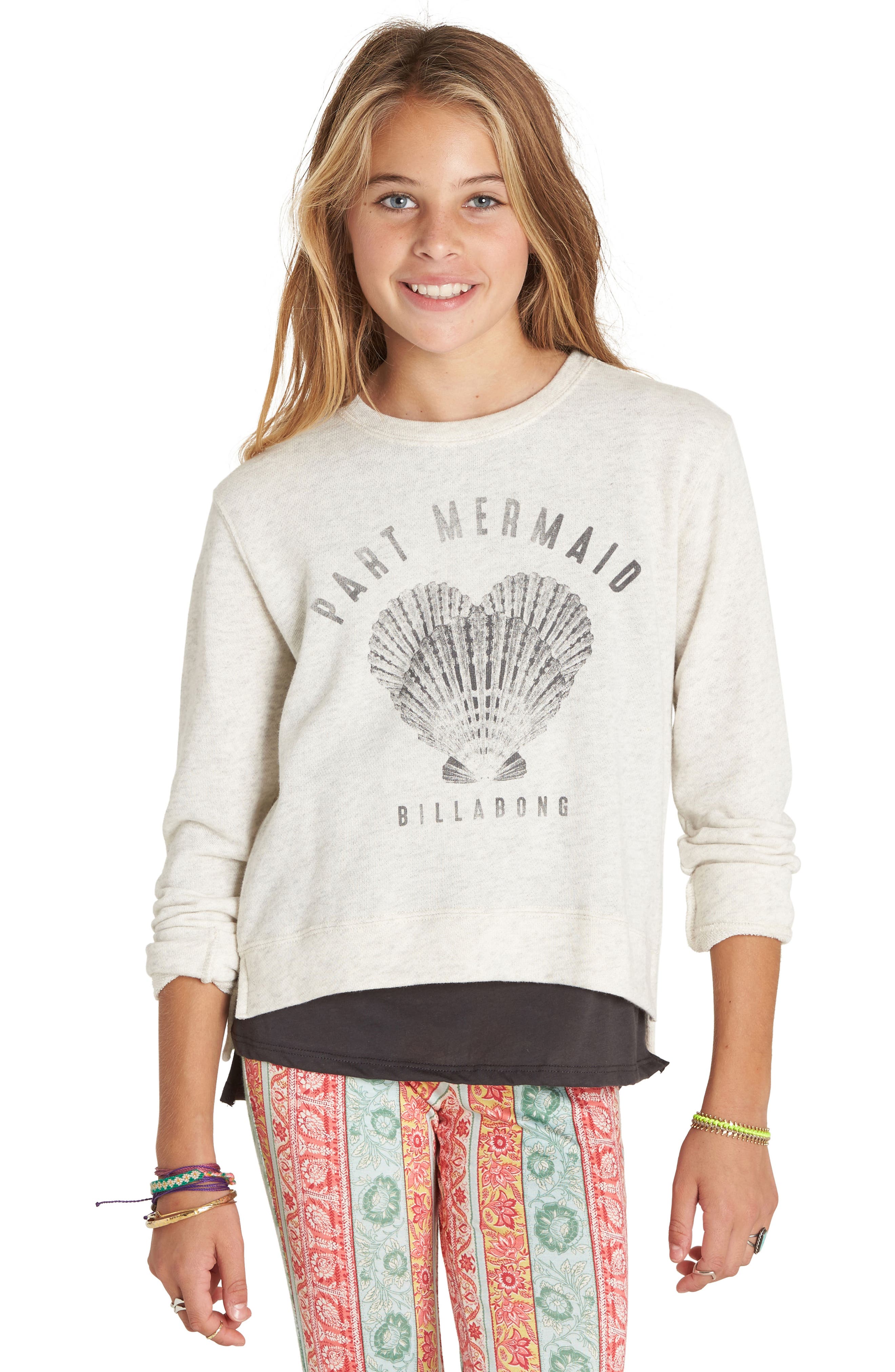 Billabong Girls Peachy Palms Top