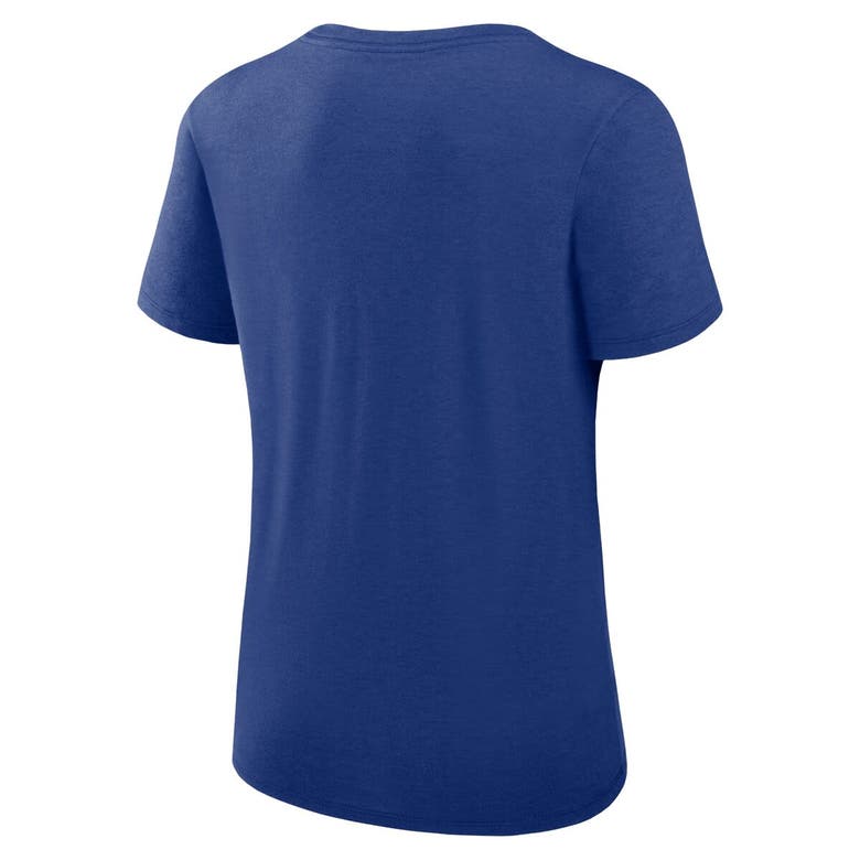 Shop Nike Royal New York Mets Authentic Collection Performance Scoop Neck T-shirt