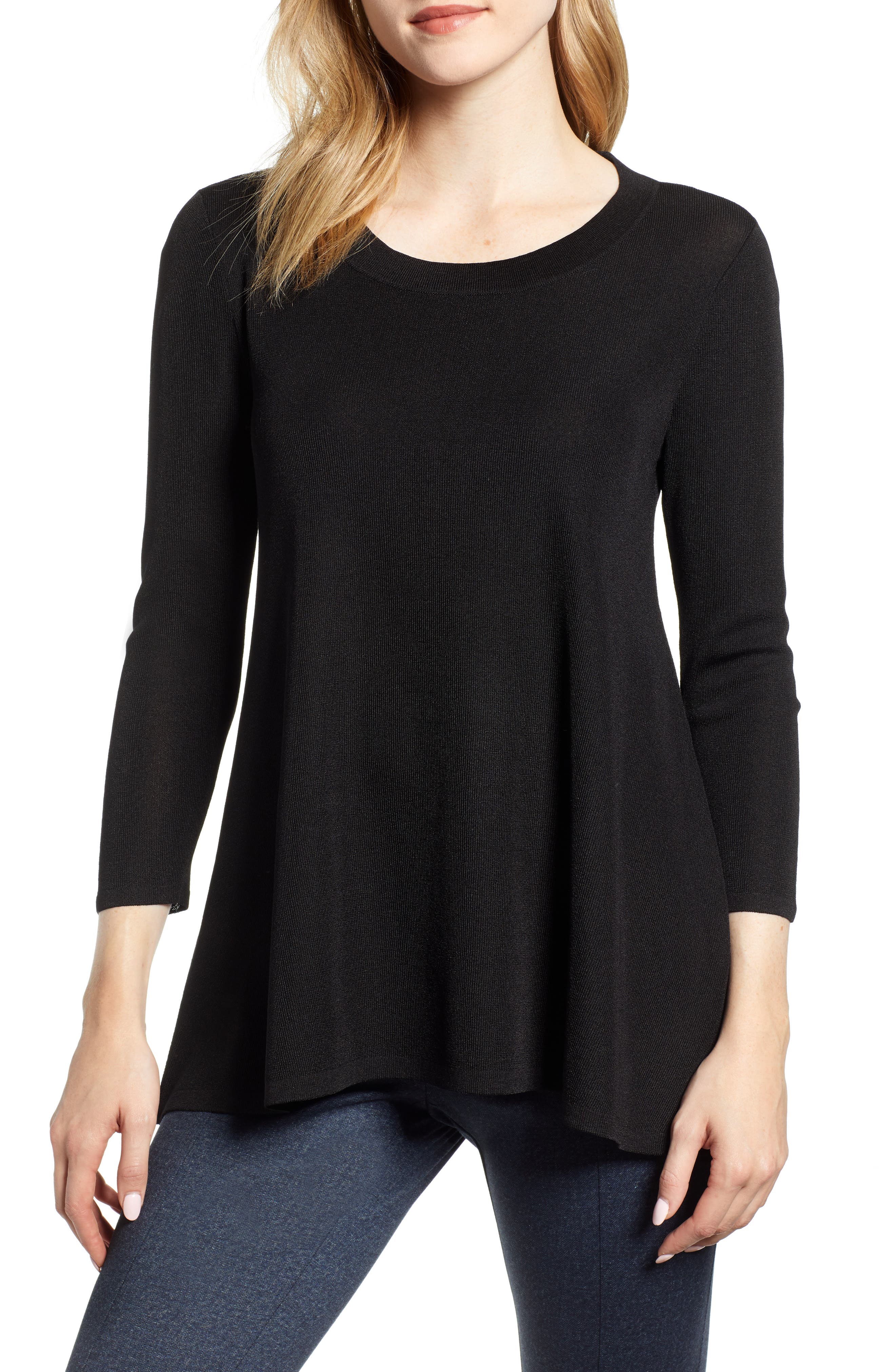 Anne Klein Scoop Neck Knit Top Nordstrom