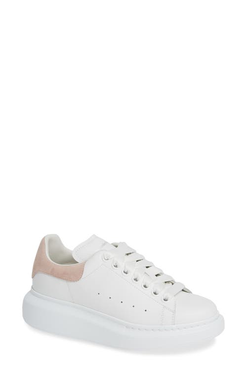 Shop Alexander Mcqueen Oversized Sneaker In White/patchouli 161