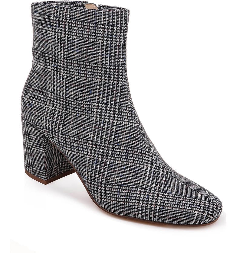 SPLENDID Heather Bootie, Main, color, GREY PLAID FABRIC