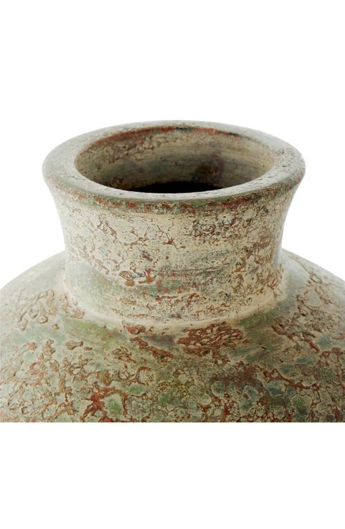 Ginger Birch Studio Brown Ceramic Vase In Brown