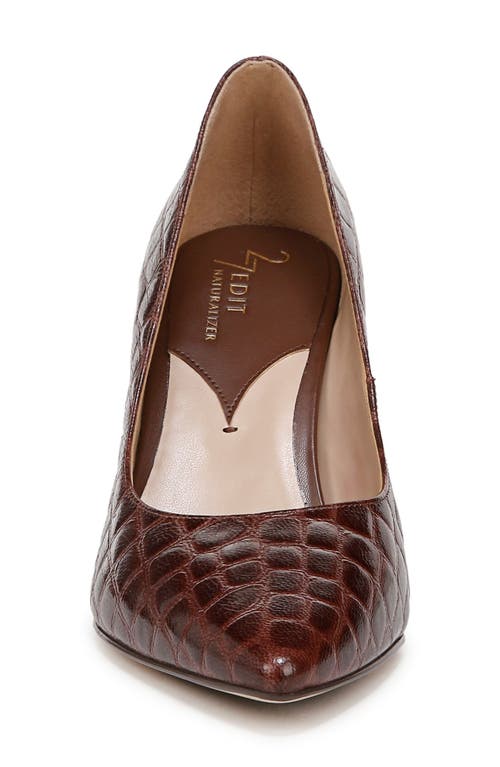 Shop 27 Edit Naturalizer Adele Pointed Toe Pump In Cappuccino Brown