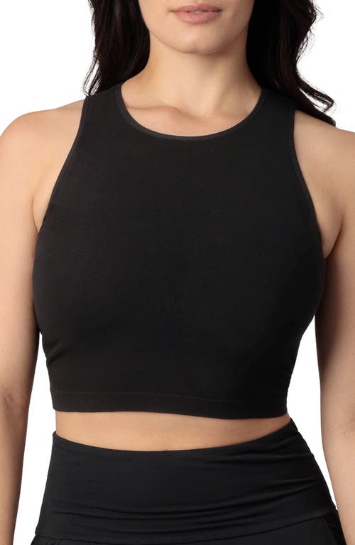 Sublime Maternity/Nursing Longline Sports Bra in Black