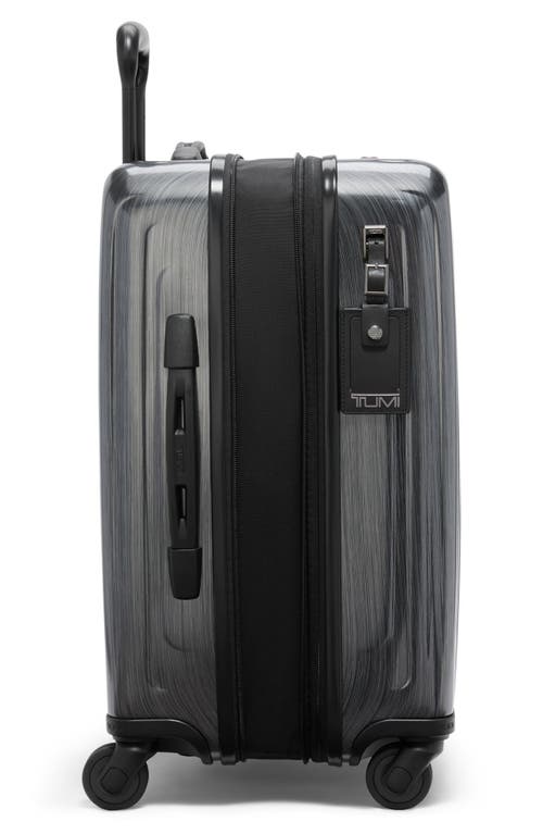 Tumi V4 Collection International Expandable Spinner Carry-on In Brushed Gunmetal