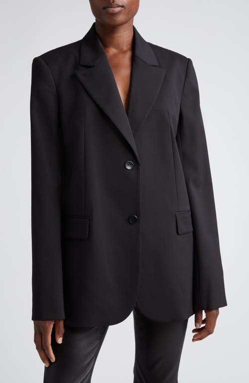 Maria McManus Single Breasted Convertible Blazer in Black at Nordstrom, Size 0