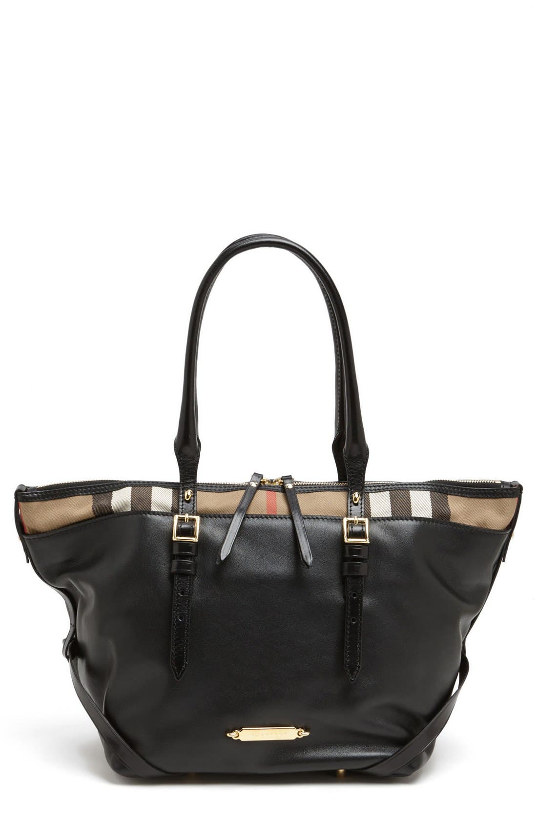Burberry 'Small Salisbury' Leather Over Shoulder Tote Nordstrom