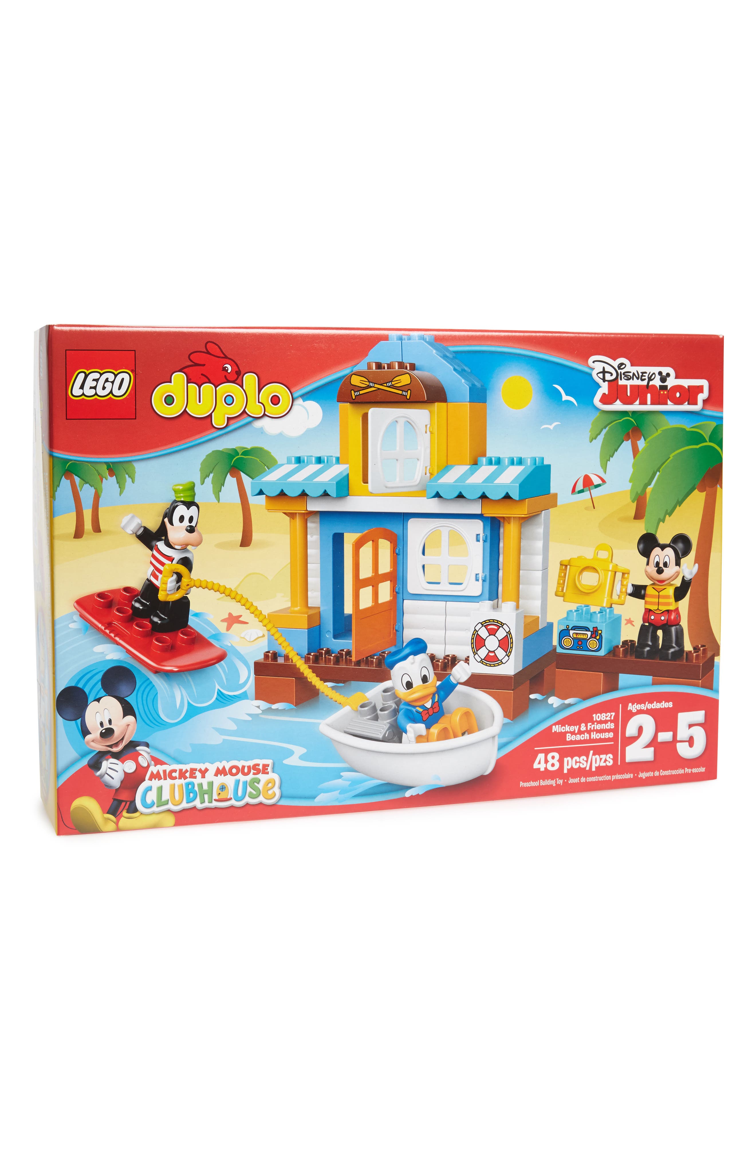 mickey mouse duplo beach house