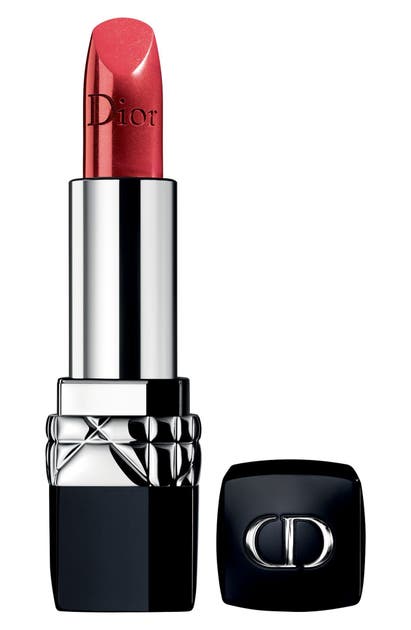 Dior Lipstick In 999 Metallic