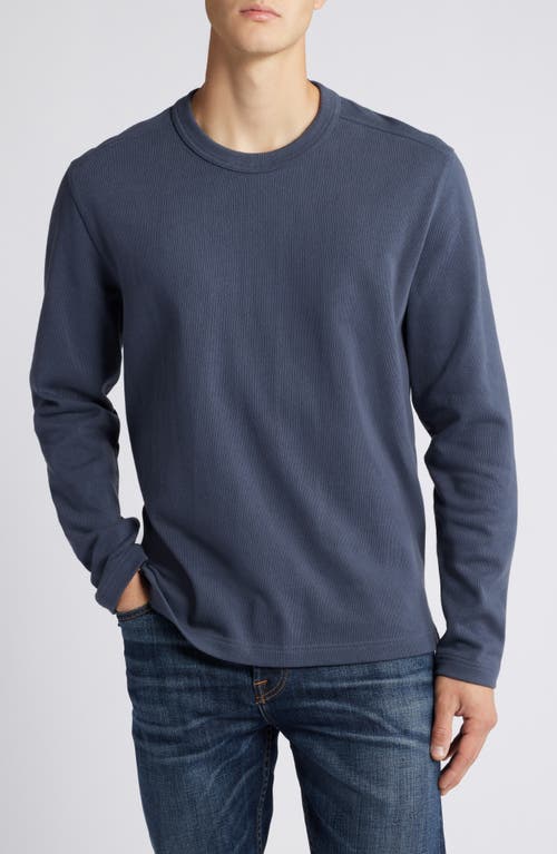 Shop Treasure & Bond Heavyweight Crewneck Sweatshirt In Navy India Ink