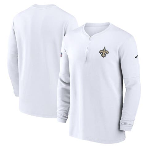 Lids Denver Broncos Nike Sideline Coaches Chevron Lockup Quarter-Zip Top -  White