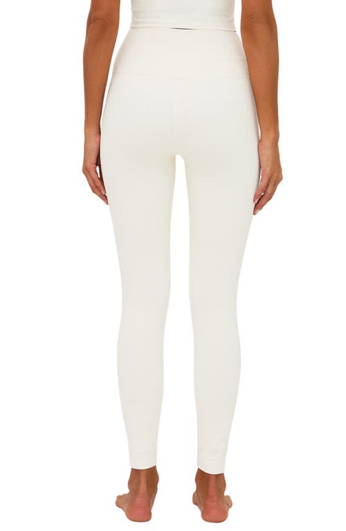 Shop Beach Riot Piper Textured Leggings In Snow Cloud