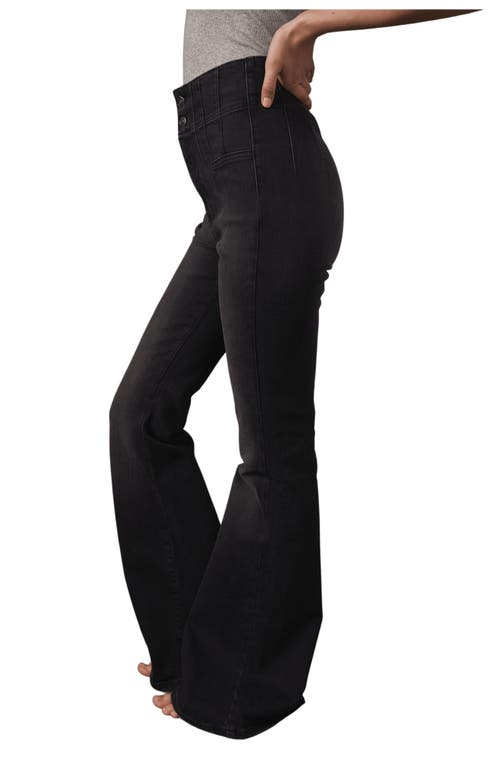 Free People We The Free Jayde Flare Jeans In Black