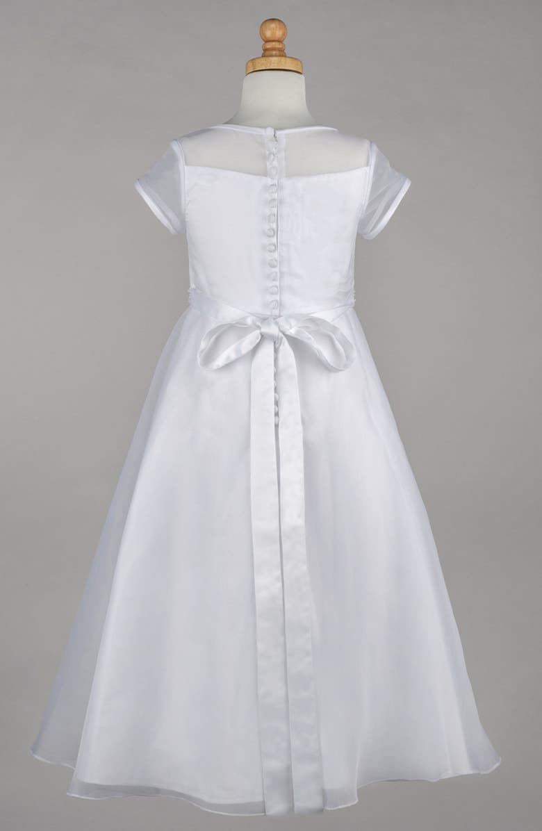 Lauren Marie Beaded A-Line First Communion Dress (Little Girls & Big ...