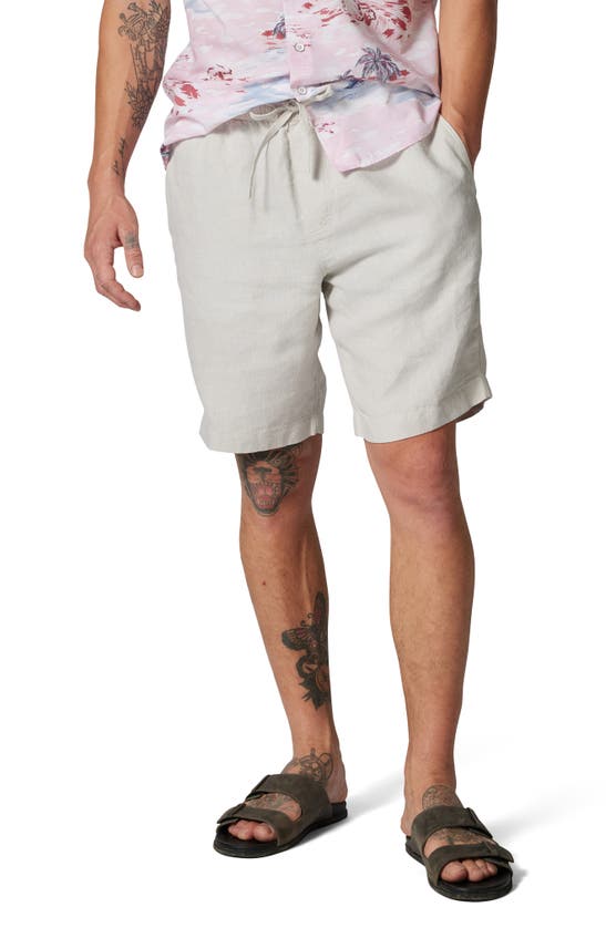 Shop Rodd & Gunn Linen Shorts In Oatmeal