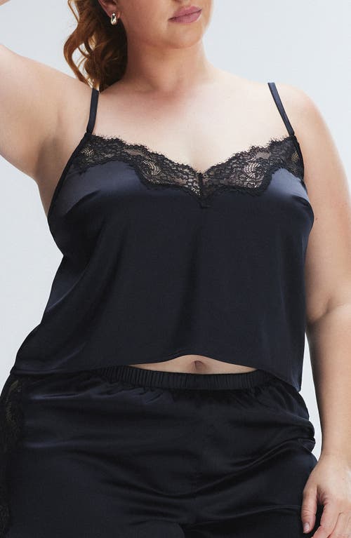 Savage X Fenty Nite Shade Pajama Camisole In Black Caviar