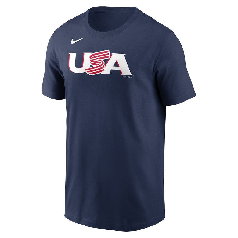 Nike Bobby Witt Jr. Navy Usa Baseball 2023 World Baseball Classic Name ...