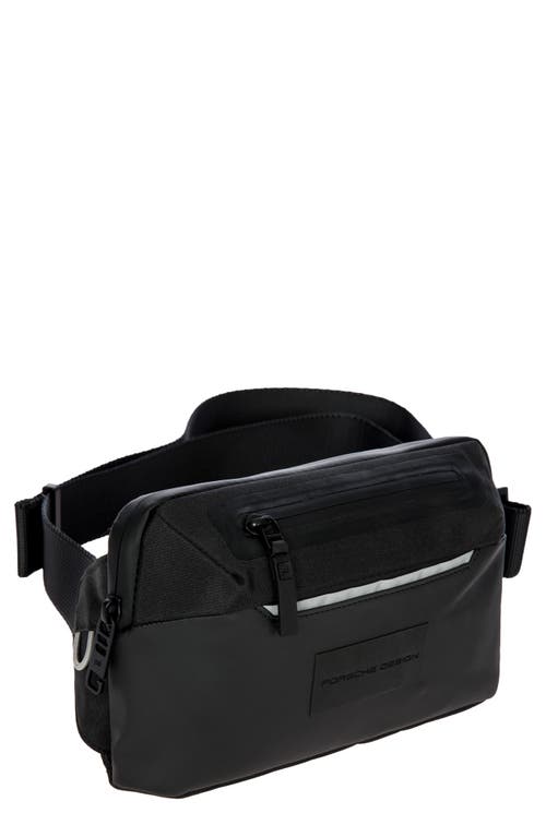 Porsche Design Water Repellent Belt/Crossbody Bag in Black