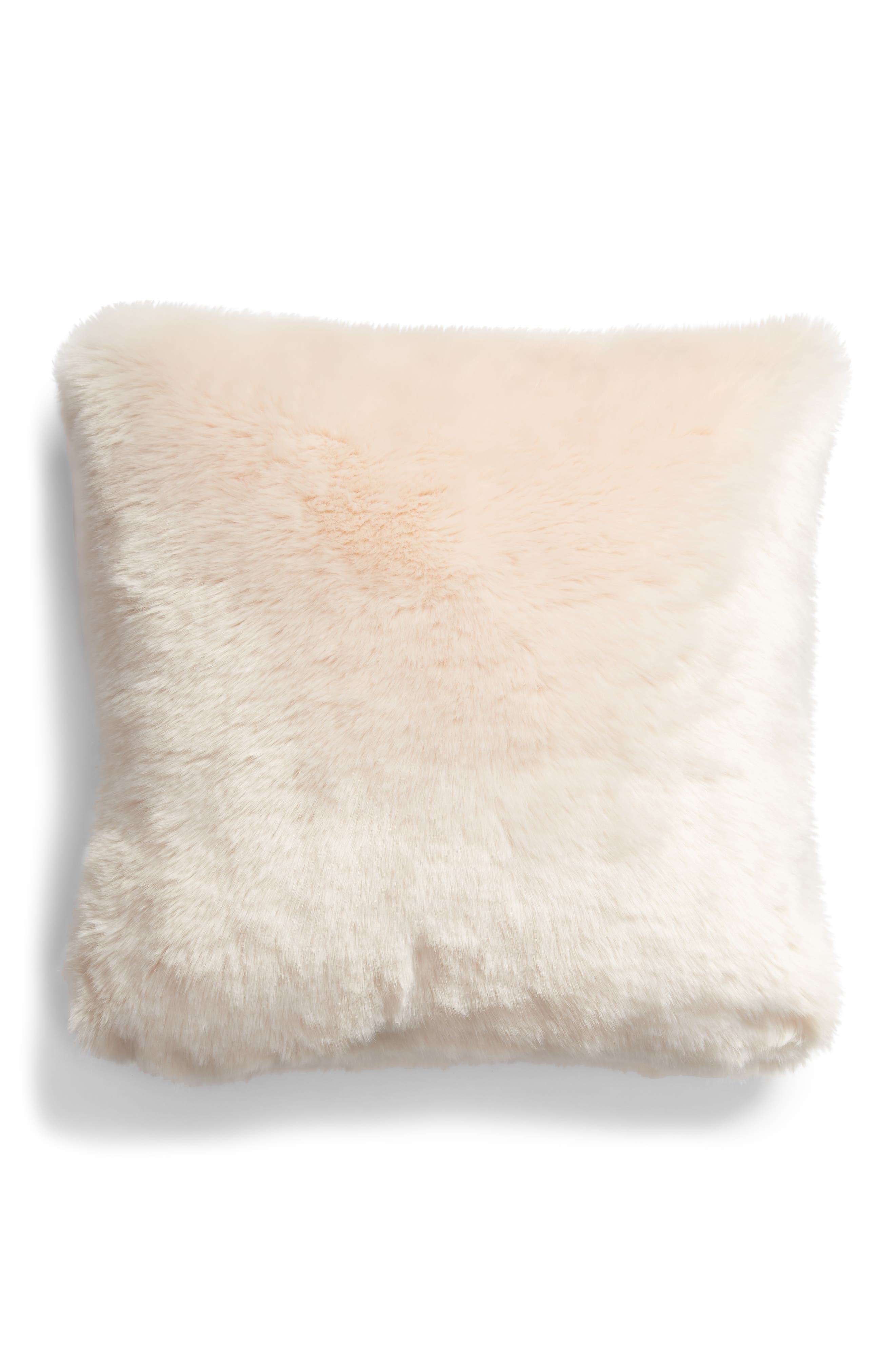 rachel parcell faux fur slipper