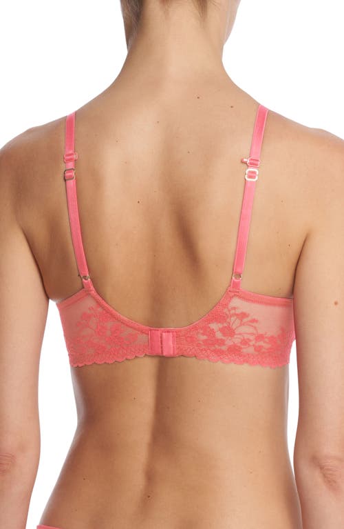 Shop Natori Cherry Blossom Convertible Underwire Bra In Peach Rose