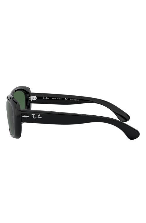 Ray Ban Ray-ban Jackie Polarized 58mm Sunglasses In Black/grey Polarized