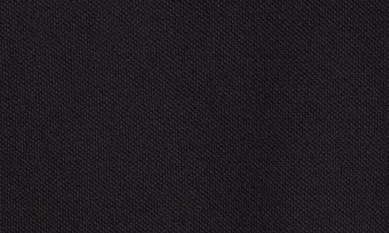 Shop Moncler Short Sleeve Cotton Polo In Black